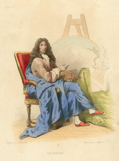 Le Brun door French School