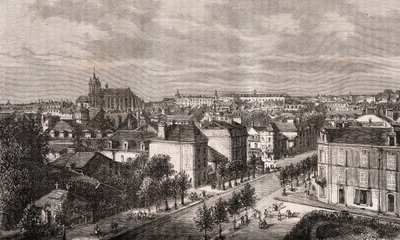 Le Mans - Pays de la Loire - gravure in 