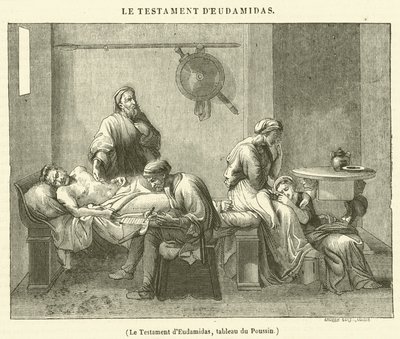 Het testament van Eudamidas door French School