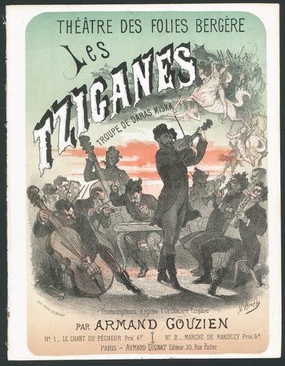 Les Tziganes door French School
