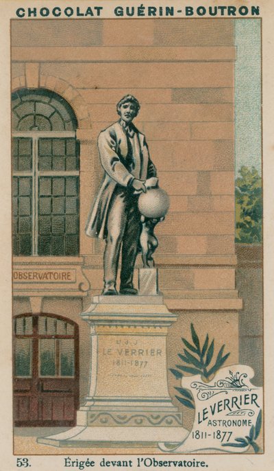 Leverrier, Astronoom, 1811-1877, Opgericht voor het Observatorium door French School