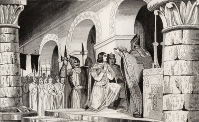 Lodewijk III (863-82) en Carloman (865-84) samen gekroond, uit 