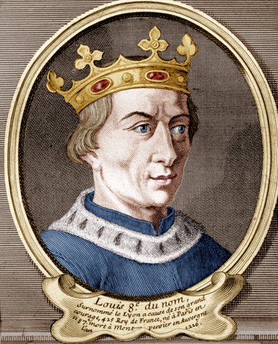 Lodewijk VIII, Koning van Frankrijk door French School