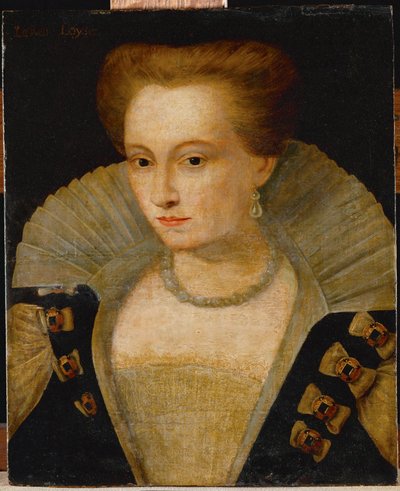 Louise de Lorraine, koningin van Frankrijk, vrouw van Henri III ... door French School