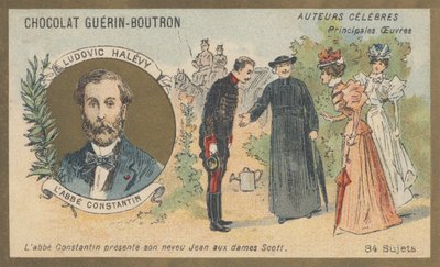 Ludovic Halevy (1834-1908), toneelschrijver, librettist van operettes en opera