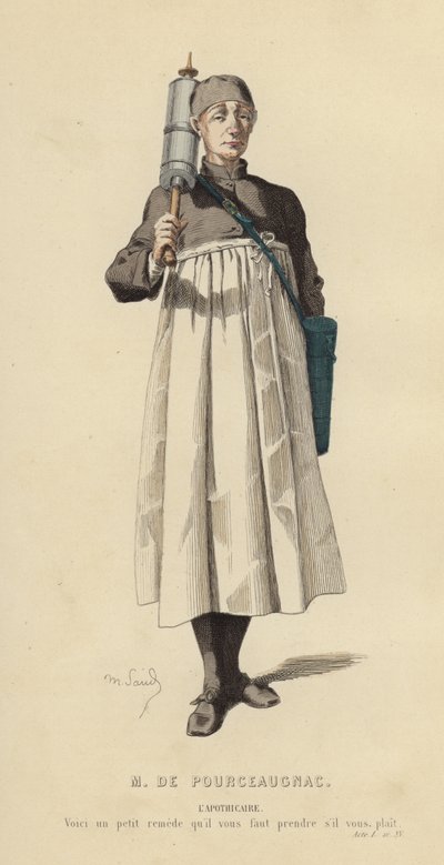De Heer van Pourceaugnac door French School