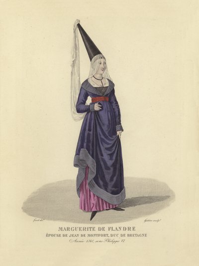 Margaretha van Vlaanderen door French School