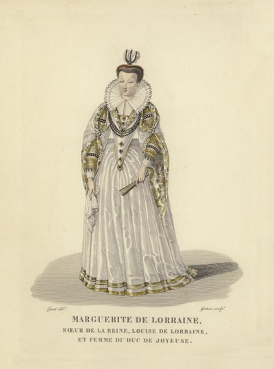 Marguerite van Lotharingen door French School