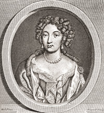 Marie Angélique de Scorailles, Franse edelvrouw en een van de vele minnaressen van Lodewijk XIV door French School