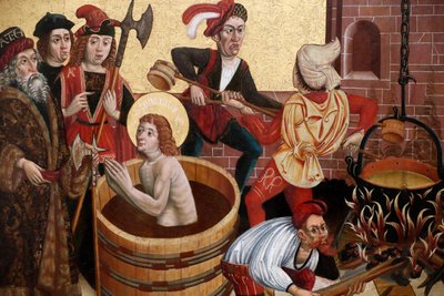 Martelaarschap van Sint Jan door French School