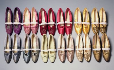Mary Chamberlains schoenen, 1890s door French School