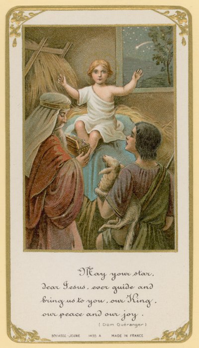 Maria uw ster, lieve Jezus, leid ons altijd en breng ons naar U, onze Koning, onze vrede en onze vreugde door French School