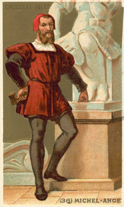 Michelangelo, Italiaanse kunstenaar door French School