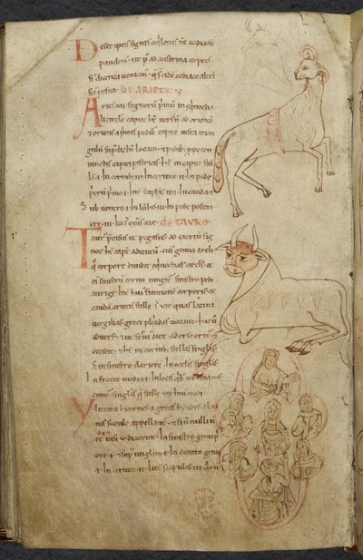 Verzameling werken over computus en astronomie, Royal MS 13 A XI door French School
