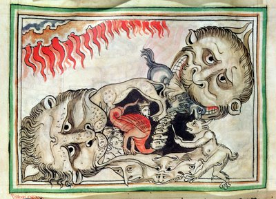Ms 422 f.95v Hel door French School