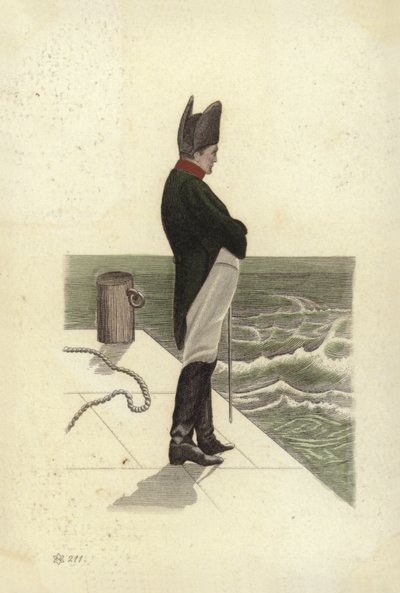 Napoleon I door French School