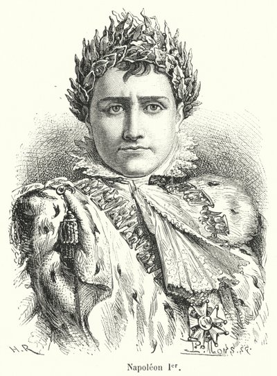 Napoleon I door French School