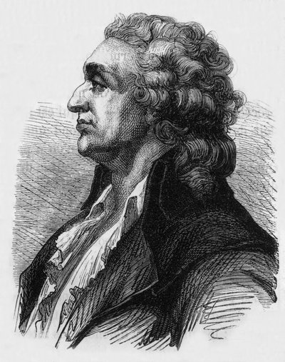 Nicolas markies van Condorcet door French School