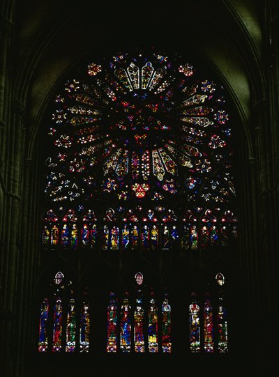 Noord transept raam door French School