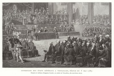 Opening van de Staten-Generaal, Versailles, 5 mei 1789 door French School