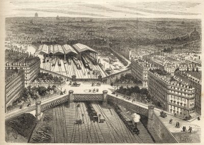 Parijs - Gare de Paris-Saint-Lazare Place de l