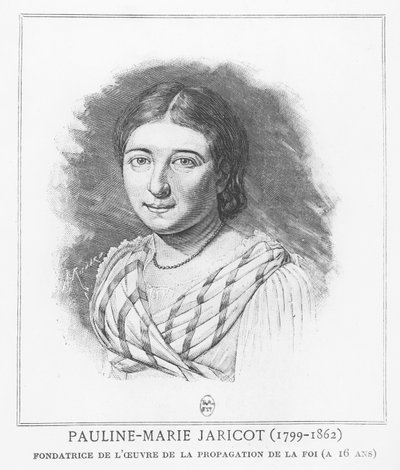 Pauline Jaricot (gravure) door French School