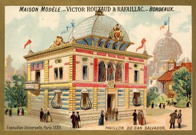 Paviljoen van San Salvador, Wereldtentoonstelling, Parijs door French School