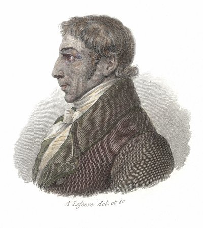 Portret van Albrecht Daniel Thaer door French School