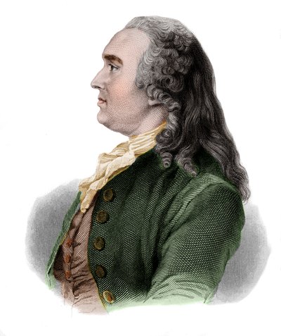 Portret van Anne Robert Jacques Turgot door French School