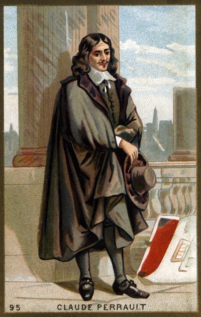Portret van Claude Perrault (1613-1688), Franse architect door French School