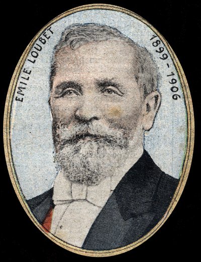 Portret van Emile Loubet (1836-1929), President van de Franse Republiek door French School