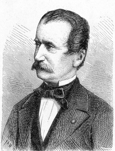 Portret van Engerth, Oostenrijkse ingenieur - in 