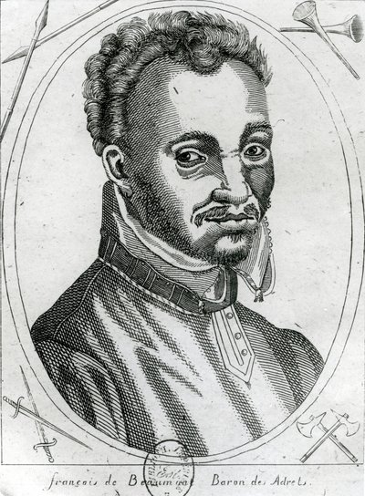 Portret van François de Beaumont, Baron des Adrets door French School