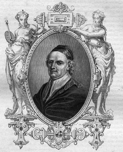 Portret van Gaspard Contarini (1483-1542) Kardinaal en Legaat van paus Paulus III op de Rijksdag van Regensburg. Gravure in 