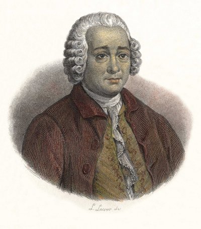 Portret van Guillaume Chretien (Guillaume-Chretien) door Lamoignon de Malesherbes (1721-1794), Franse magistraat door French School