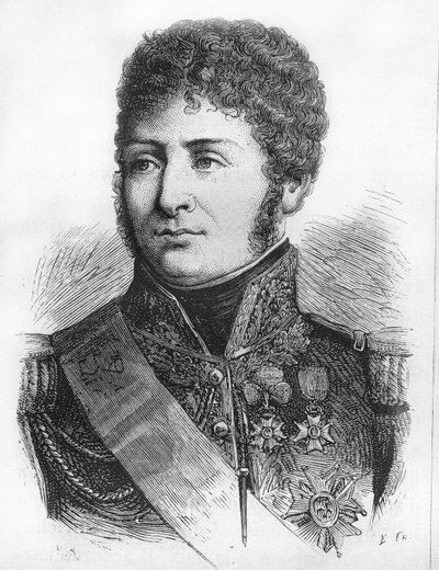 Portret van Henri Clarke, Franse generaal en politicus (Hertog van Feltre 1809) door French School