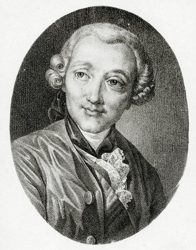 Portret van Jacques-Germain Soufflot door French School