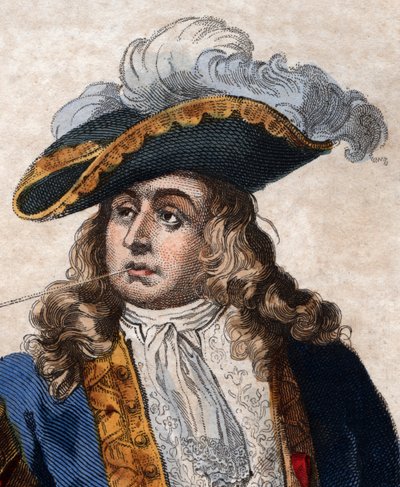 Portret van Jean Bart (1650-1702), Franse kaper. door French School