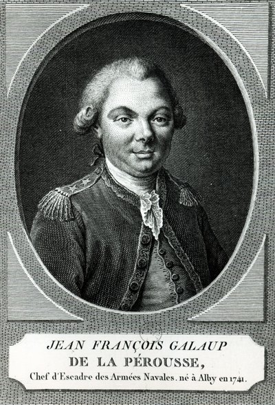 Portret van Jean François Galaup de la Pérouse (1741-88) door French School