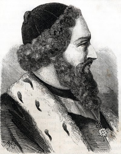 Portret van Joseph Pitton de Tournefort (1656-1708) (gravure) door French School