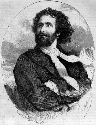 Portret van Lafontaine (Henry Lafontaine) door French School