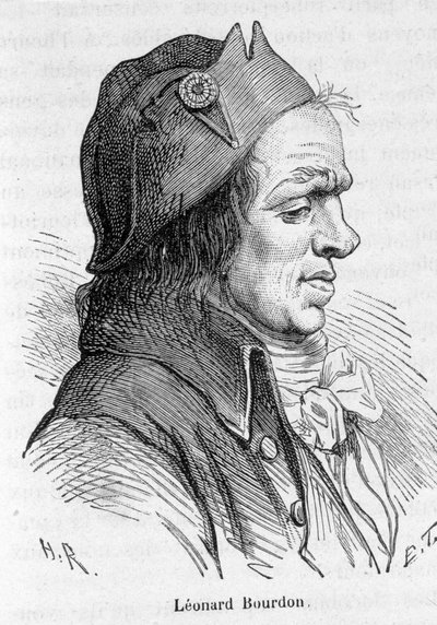 Portret van Leonard Bourdon (1754-1807), Franse politicus - in 