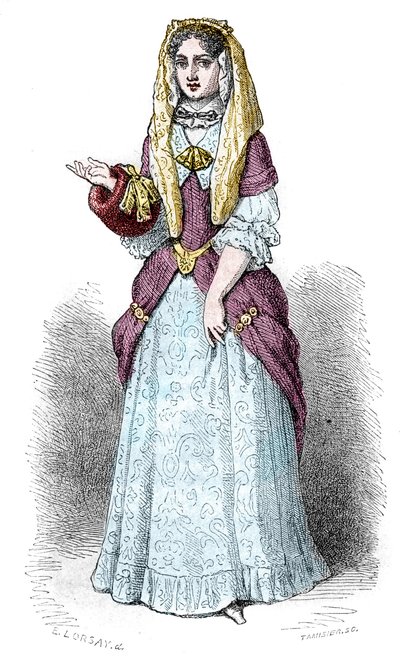 Portret van Madame d