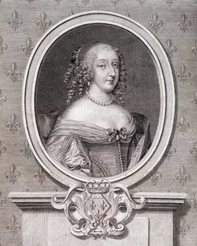 Portret van Mademoiselle de Montpensier genaamd 