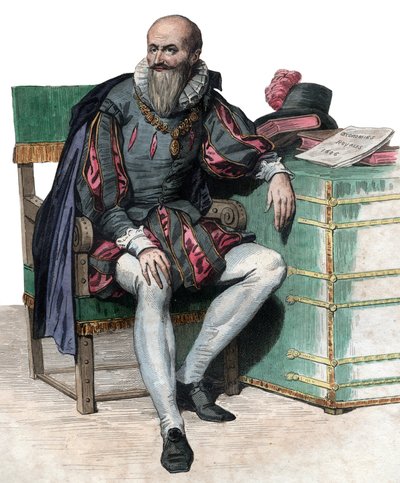 Portret van Maximilien de Bethune, Hertog van Sully (1559-1641), Franse soldaat en minister door French School