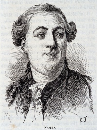 Portret van Necker - in 