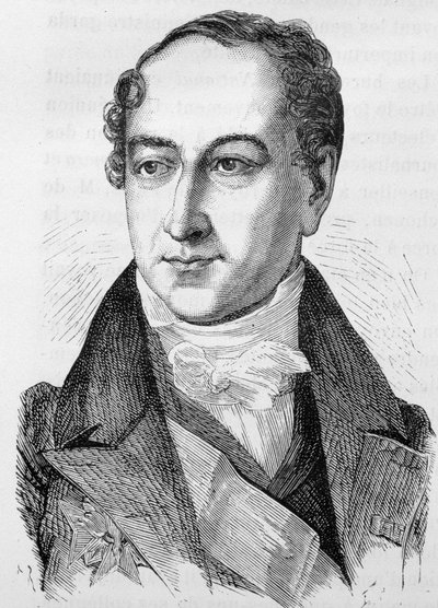 Portret van Peyronnet (of Peyronet), Franse politicus (1778 - 1854) - in 