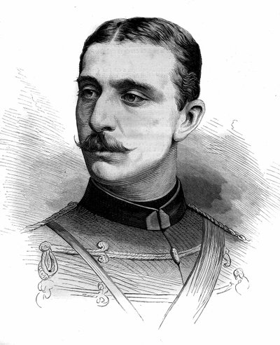 Portret van Prins Eugène Louis Napoleon, bekend als de 