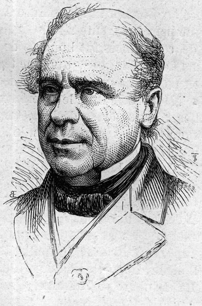 Portret van Ustazade Silvestre de Sacy (1801-1879), Franse literair criticus en academicus. Gravure in 
