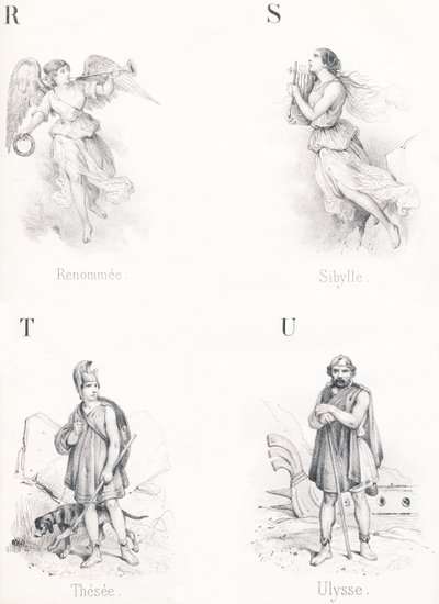 Renamed, Sibyl, Theseus, Ulysses door French School